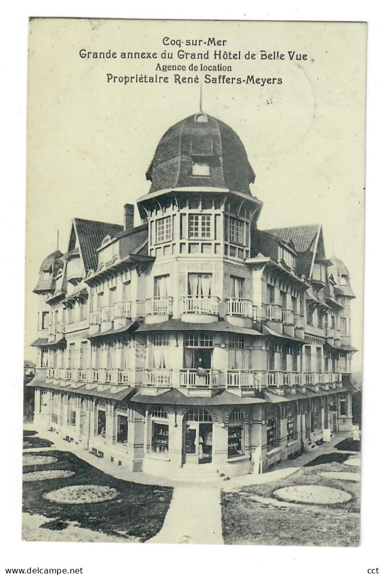 Coq-sur-Mer    De Haan   Grande Annexe Du Grand Hôtel De Belle Vue - De Haan