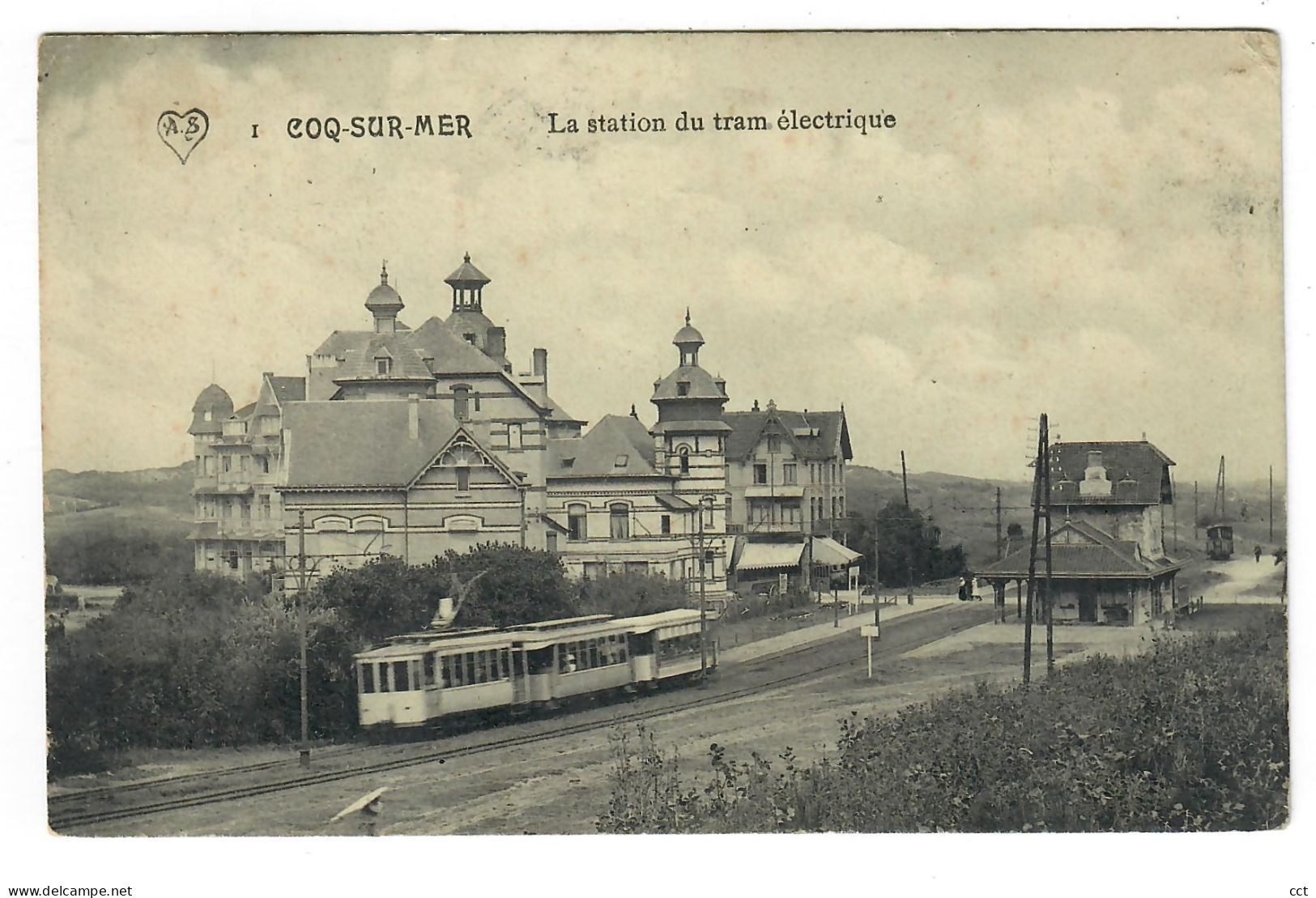 Coq-sur-Mer    De Haan   La Station électrique   Edit La Belgique Pittoresque - De Haan