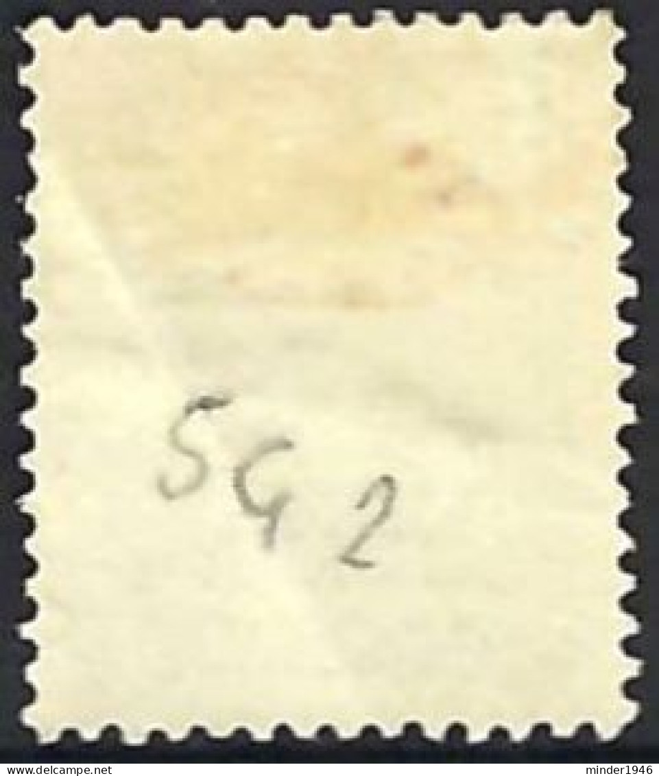 MALAYA BMA 1947 KGVI 2c Orange Die II SG2 MH - Malaya (British Military Administration)