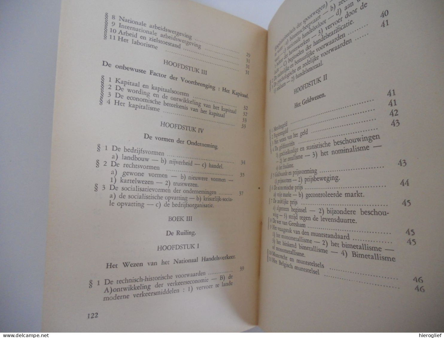 Handboek der volkshuishoudkunde door Prof Berthold Missiaen ° Westkapelle Knokke-Heist 1884 + Brugge 1932 / Excelsior