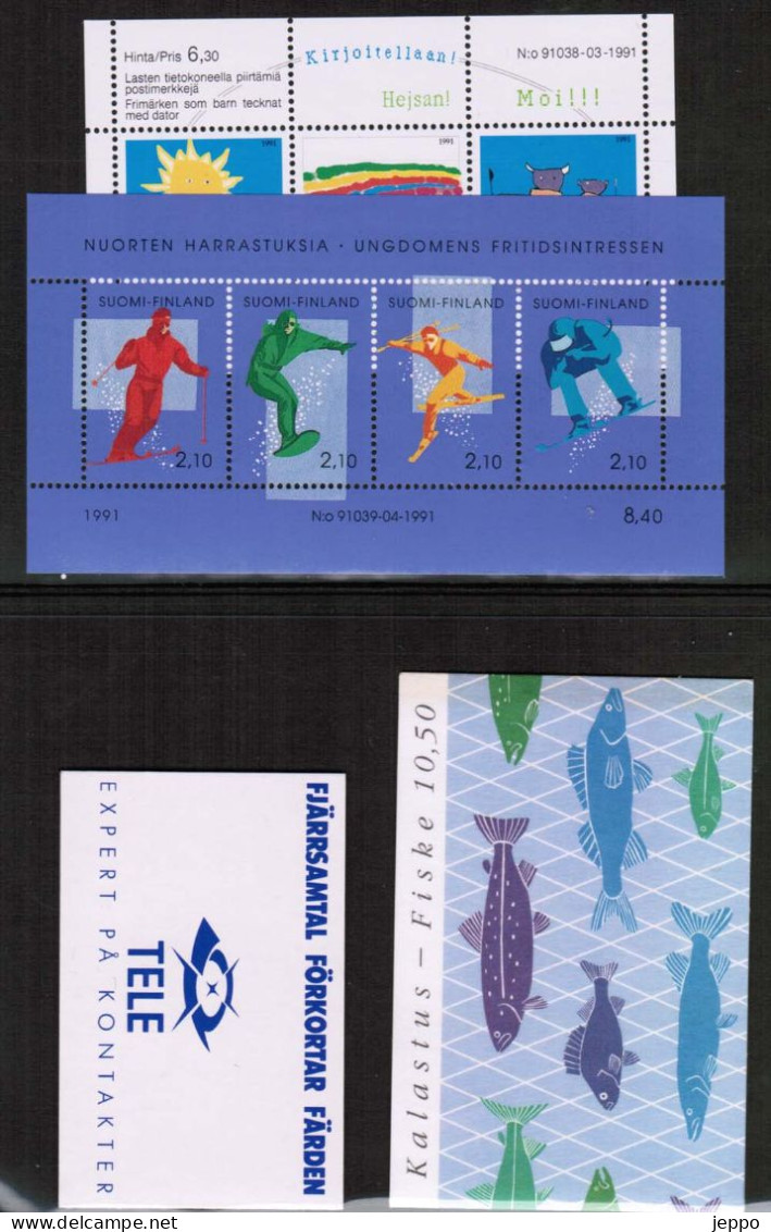 1991 Finland Complete Year Set MNH **. - Ganze Jahrgänge