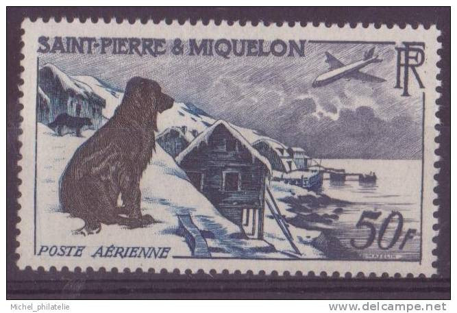 Saint Pierre Et Miquelon - Poste Aérienne - YT N° 24 ** - Neuf Sans Charnière - Other & Unclassified