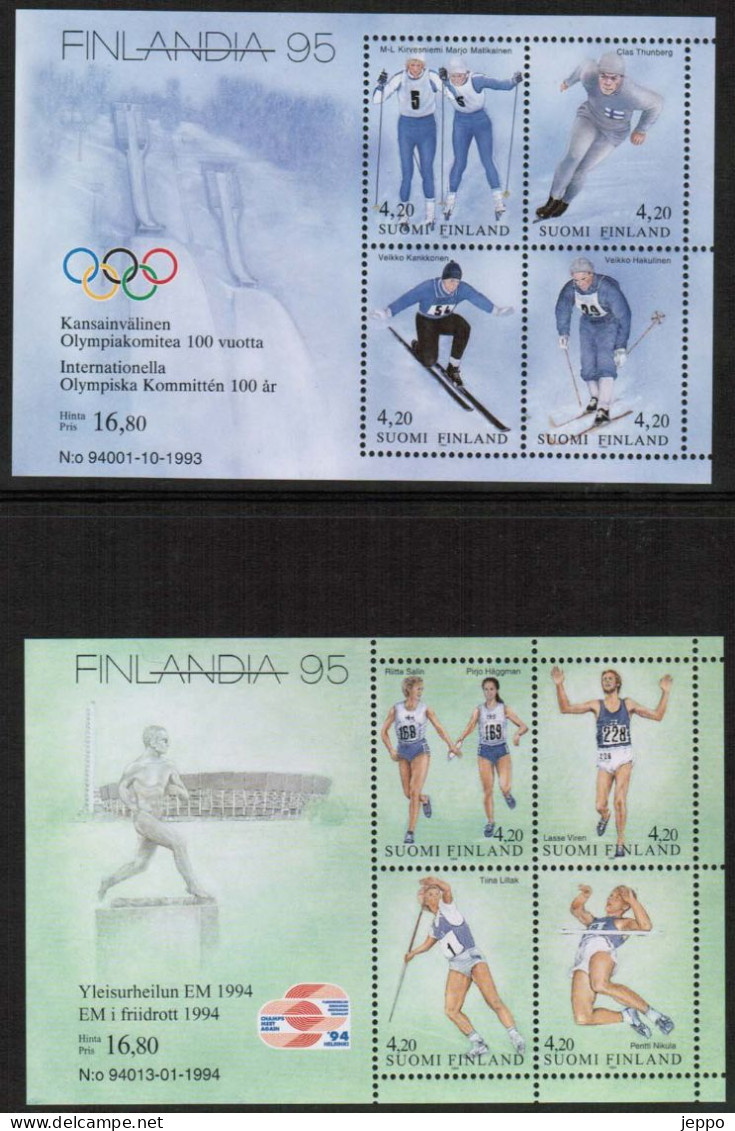 1994 Finland Complete Year Set MNH **. - Annate Complete