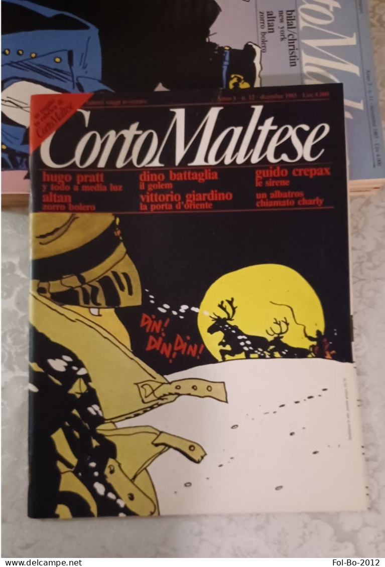 Corto Maltese/anno 3 N 12/1985 - Corto Maltese
