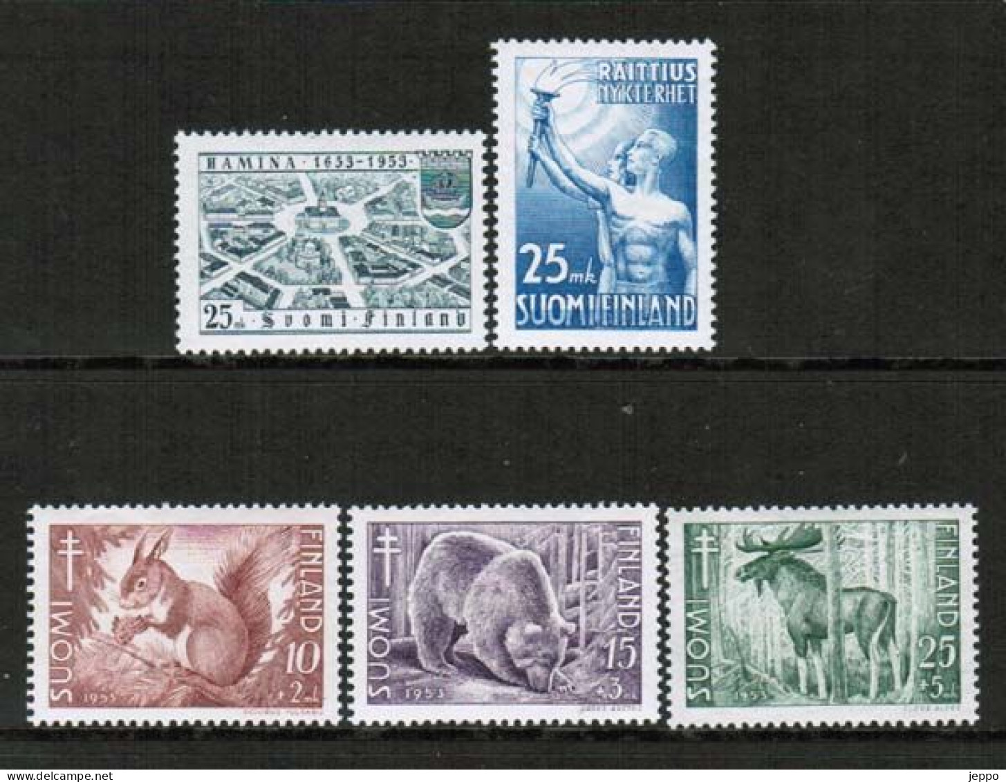 1953 Finland Complete Year Set Mnh **. - Full Years