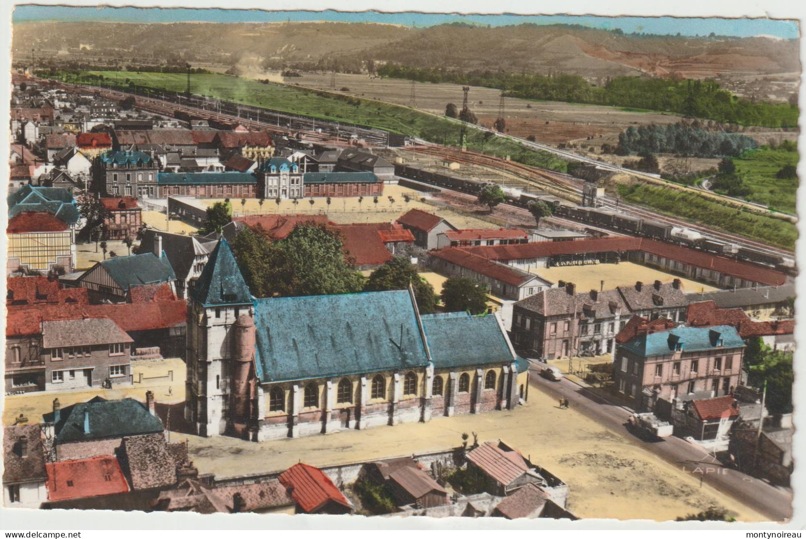 Dav : Seine  Maritime  : SAINT ETIENNE Du  Rouvray , L église  , Lapie - Saint Etienne Du Rouvray