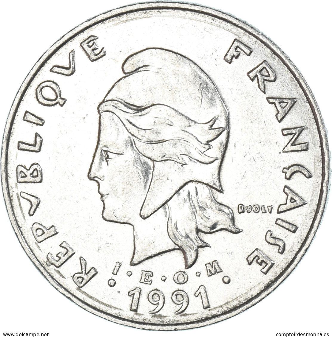 Monnaie, Nouvelle-Calédonie, 50 Francs, 1991 - New Caledonia
