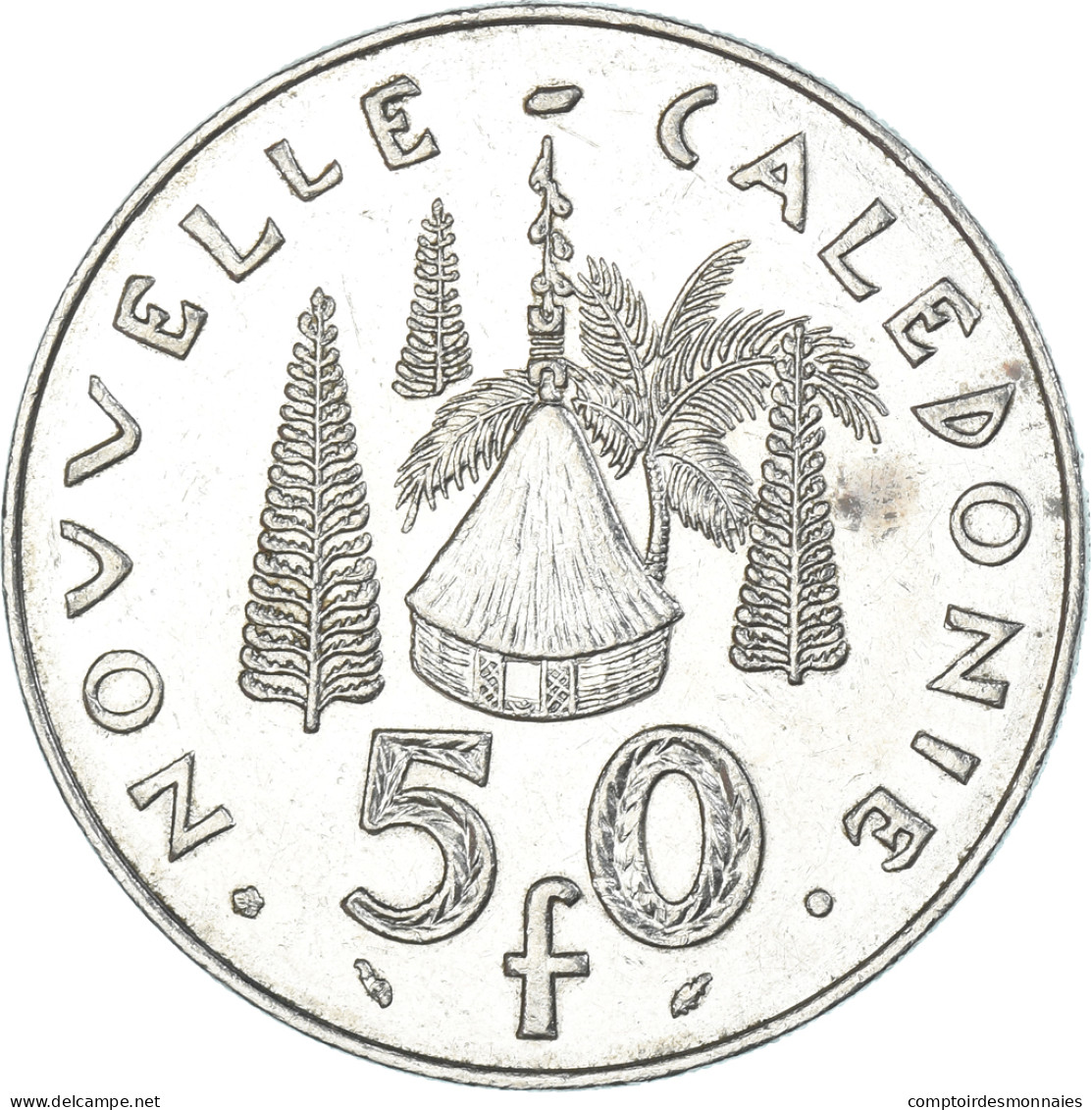 Monnaie, Nouvelle-Calédonie, 50 Francs, 1991 - New Caledonia