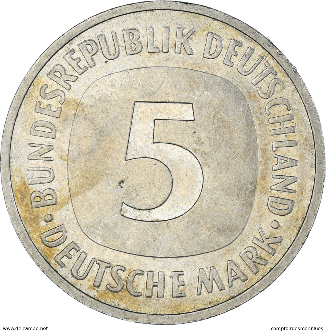 Monnaie, Allemagne, 5 Mark, 1989 - 5 Mark