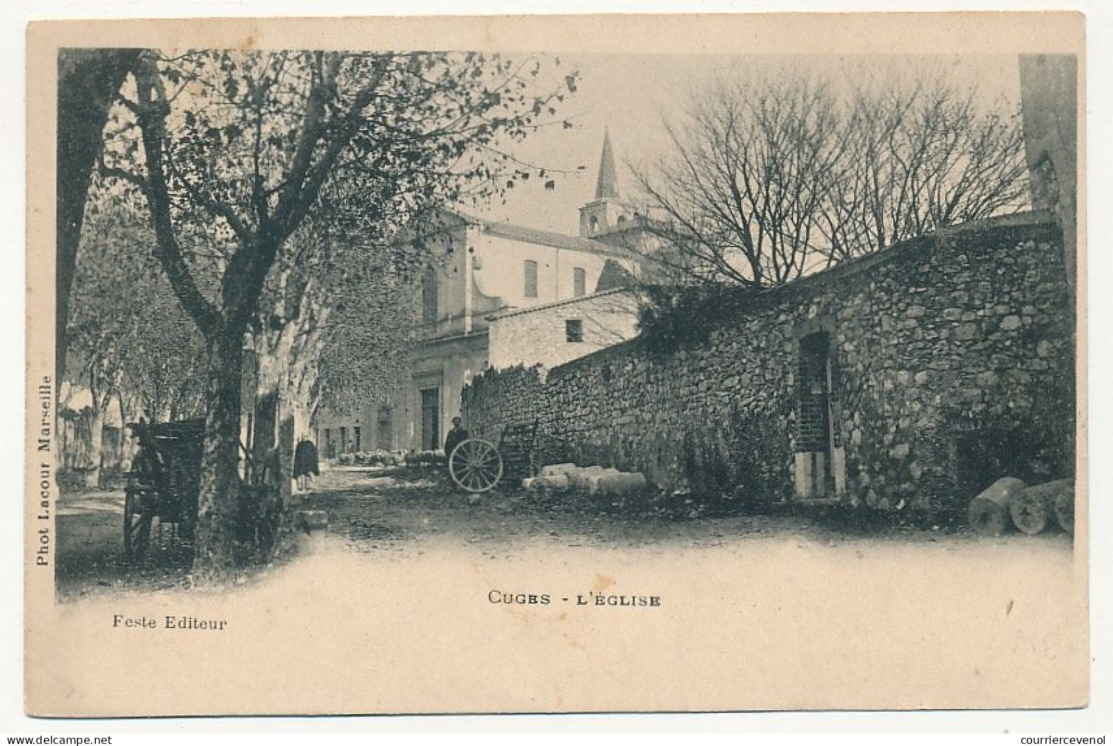 CPA - CUGES (B Du R) - L' Eglise - Autres & Non Classés