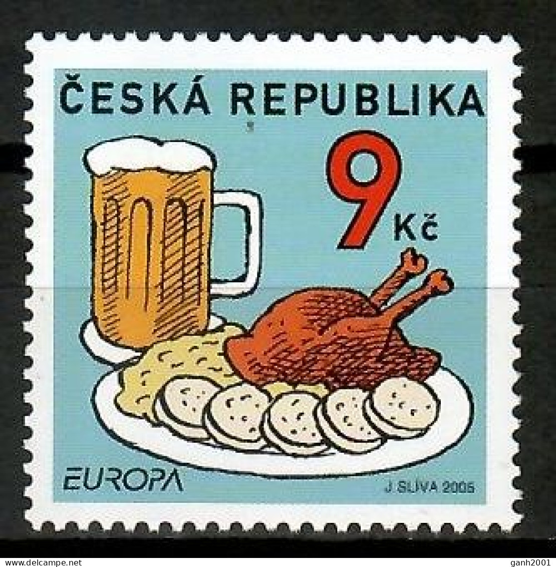 Czech Republic 2005 Chequia / Europa CEPT Gastronomy MNH Gastronomia Gastronomie / Cu14238  34-10 - 2005