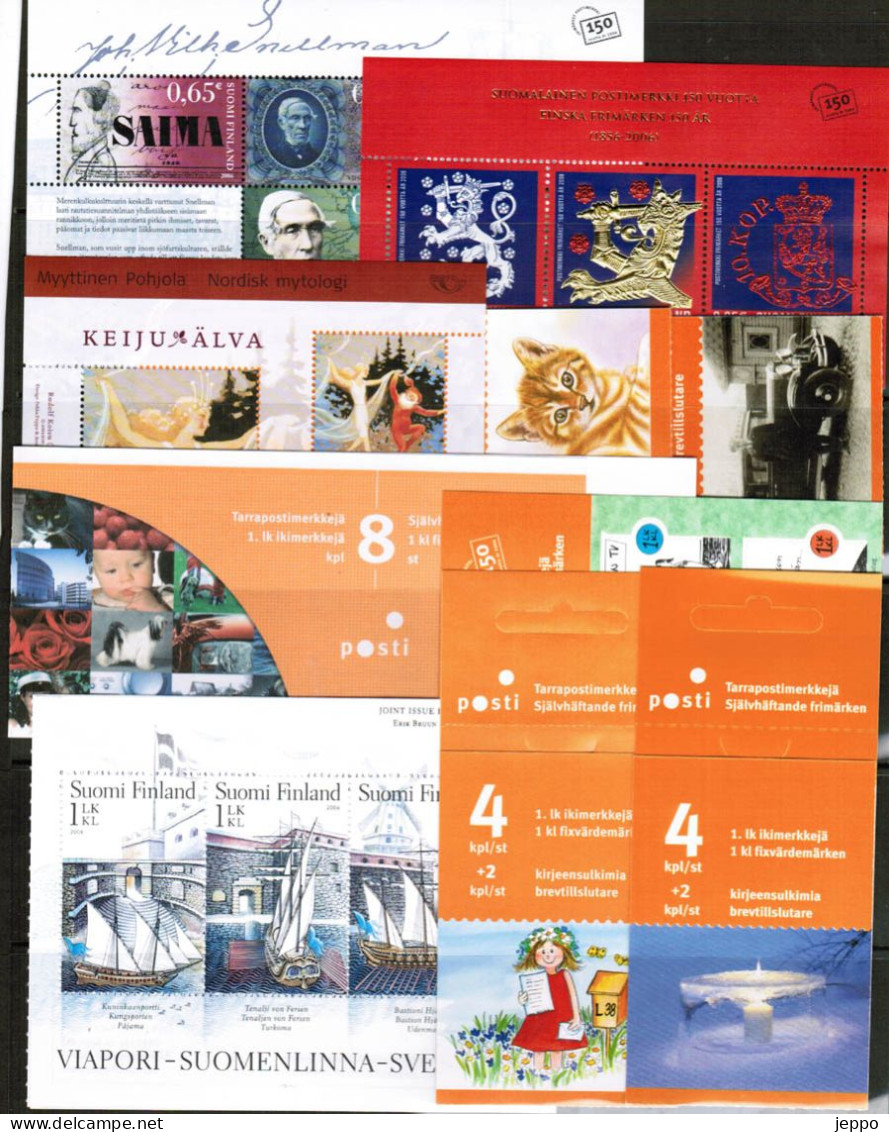 2006 Finland Complete Year MNH. See Scans! - Ganze Jahrgänge