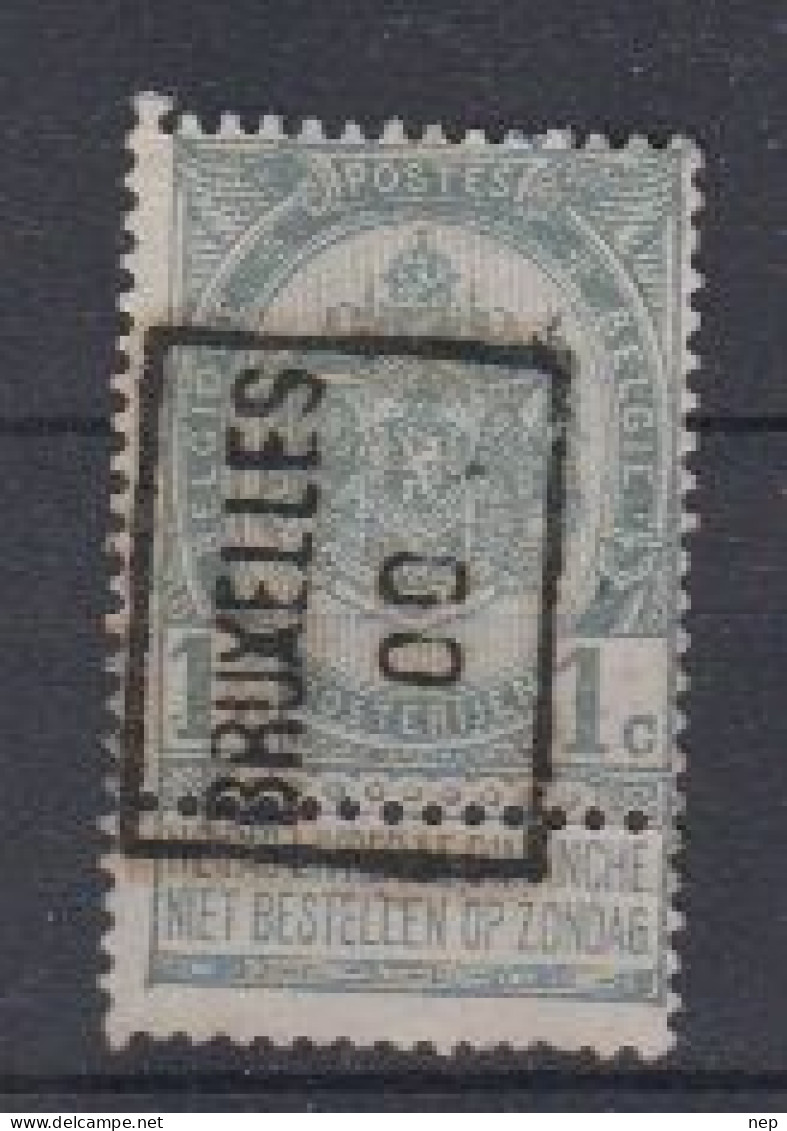 BELGIË - OBP - 1900 - Nr 53 (n° 280 A - BRUXELLES "00") - (*) - Roulettes 1900-09