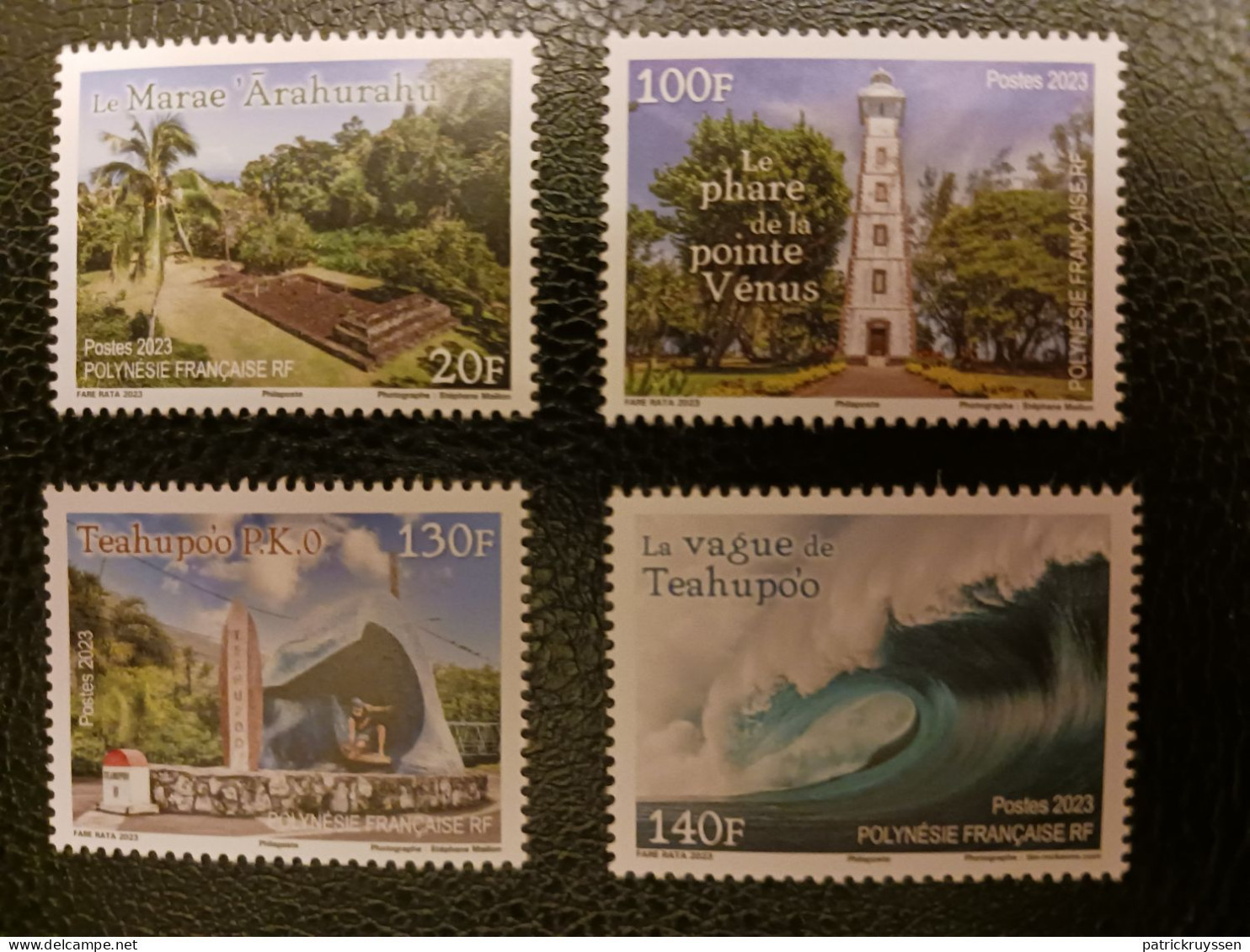 Polynesia 2023 Polynesie Tourist Spots Tahiti Lighthouse Venus Lighthouse 4v Mnh - Unused Stamps