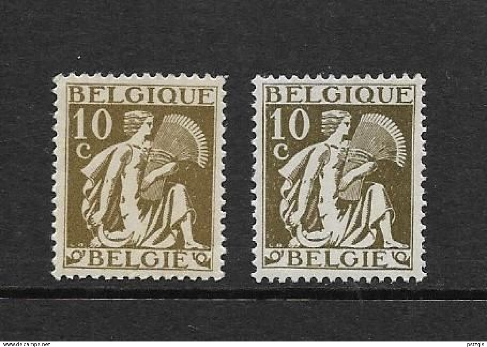 337/337a** MNH - 1932 Ceres Und Mercure