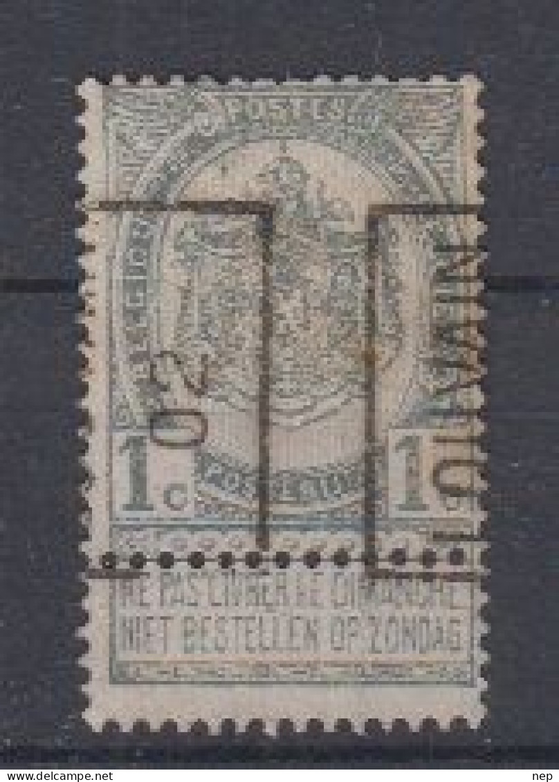 BELGIË - OBP - 1902 - Nr 53 (n° 425 A - LOUVAIN "02") - (*) - Roulettes 1900-09