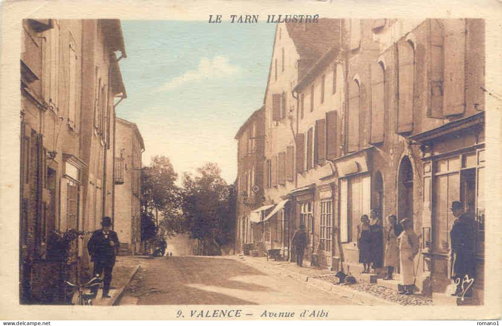 81)  VALENCE  - 9 - Avenue D'Albi - Valence D'Albigeois