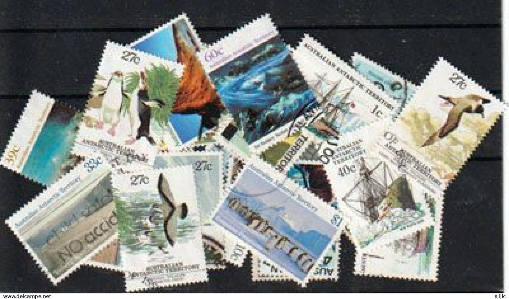 AUSTRALIAN ANTARCTIC. 25 Timbres Oblitérées, Tous Grands Formats. Bonne Qualité  # 7 - Mezclas (max 999 Sellos)