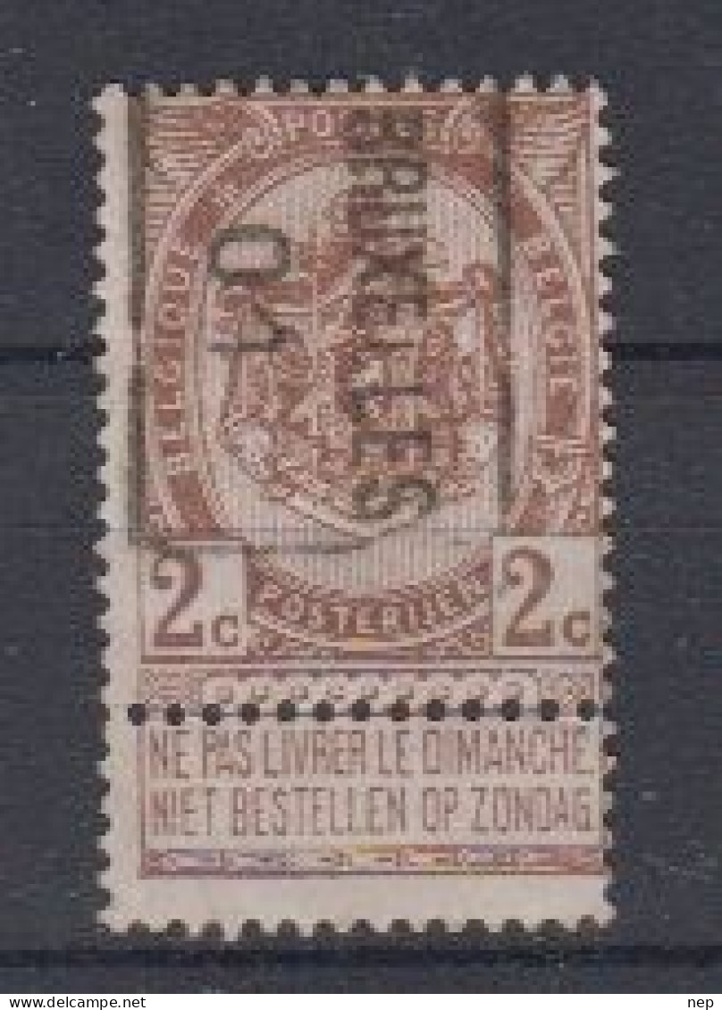 BELGIË - OBP - 1901 - Nr 53 (n° 380 B - BRUXELLES "01") - (*) - Rollini 1900-09