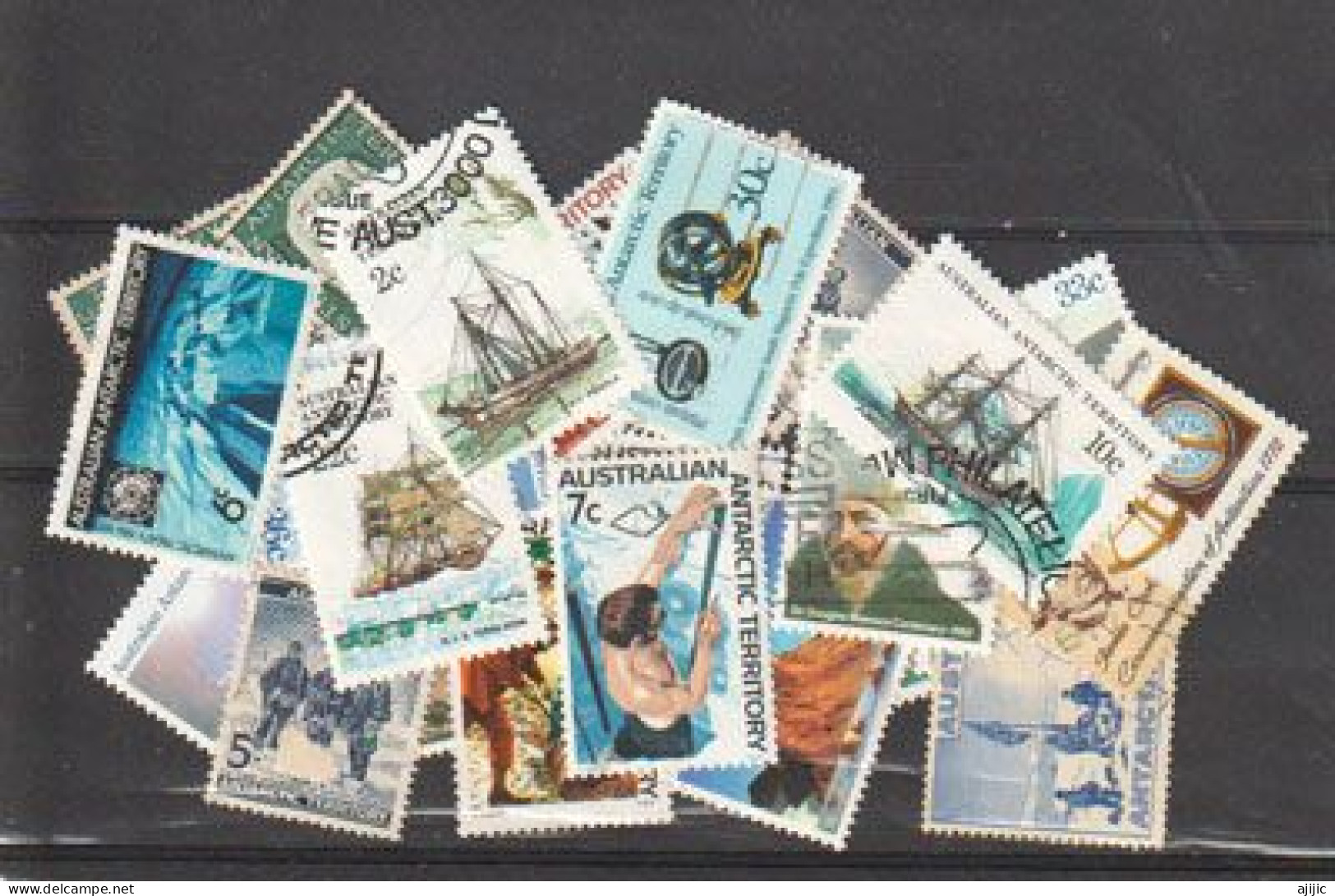 AUSTRALIAN ANTARCTIC. 25 Timbres Oblitérées, Tous Grands Formats. Bonne Qualité  # 3 - Mezclas (max 999 Sellos)