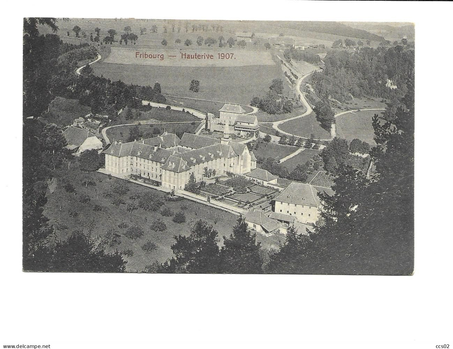 Fribourg Hauterive 1907 - Hauterive