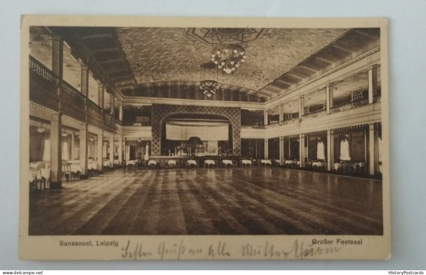 Leipzig, Sanssouci-Festsäle, Elsterstr.12, Festsaal, 1930 - Leipzig