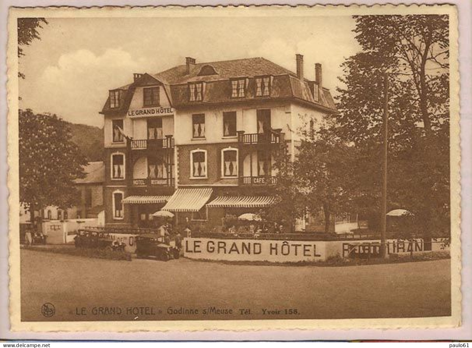 GODINNE Le Grand Hotel  Petite Animation Voiture - Gedinne