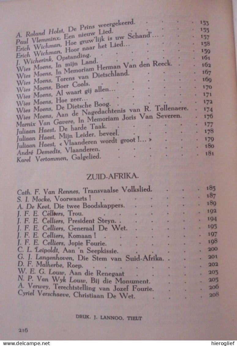 HET LIED DER GEUZEN strijdgedichten verzameld door Antoon Vander Plaetse ° Tielt + Kortrijk illustraties Jos. Speybrouck