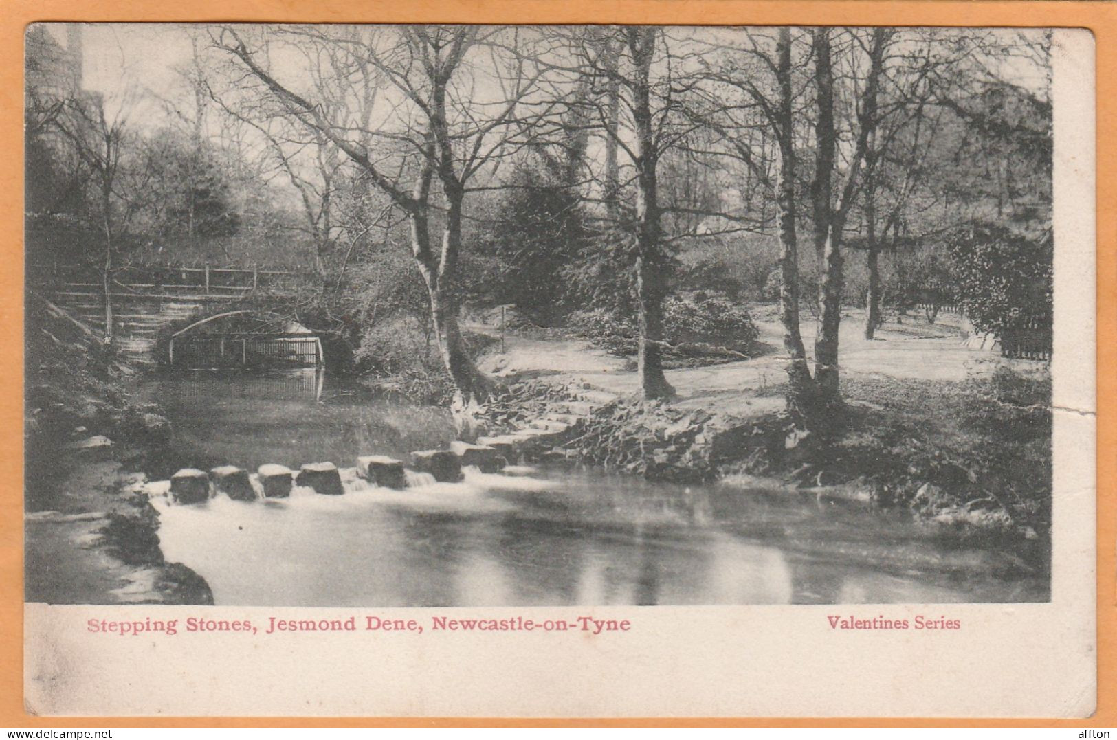 Newcastle Upon Tyne UK 1904 Postcard Right Side Tear - Newcastle-upon-Tyne