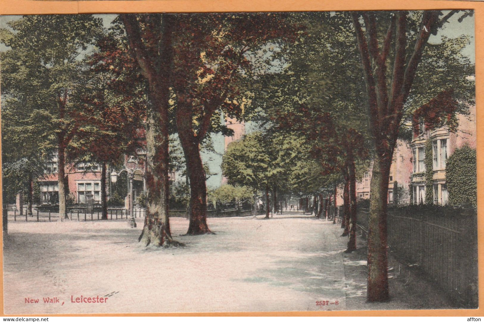 Leicester UK 1904 Postcard - Leicester