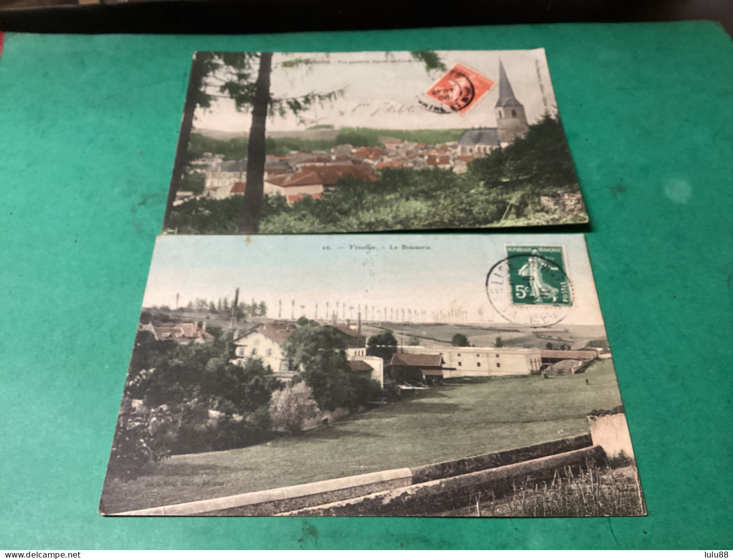 VEZELISE. LOT DE 2. CARTES. La Brasserie . Vue Générale - Vezelise