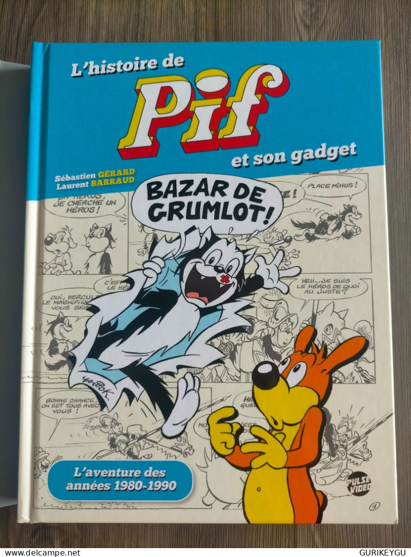 L'histoire De PIF Et Son GADGET De 1980 à1990 Sur 270 Pages De 12/2023 NEUF + Surcouverture De YANNICK - Pif & Hercule