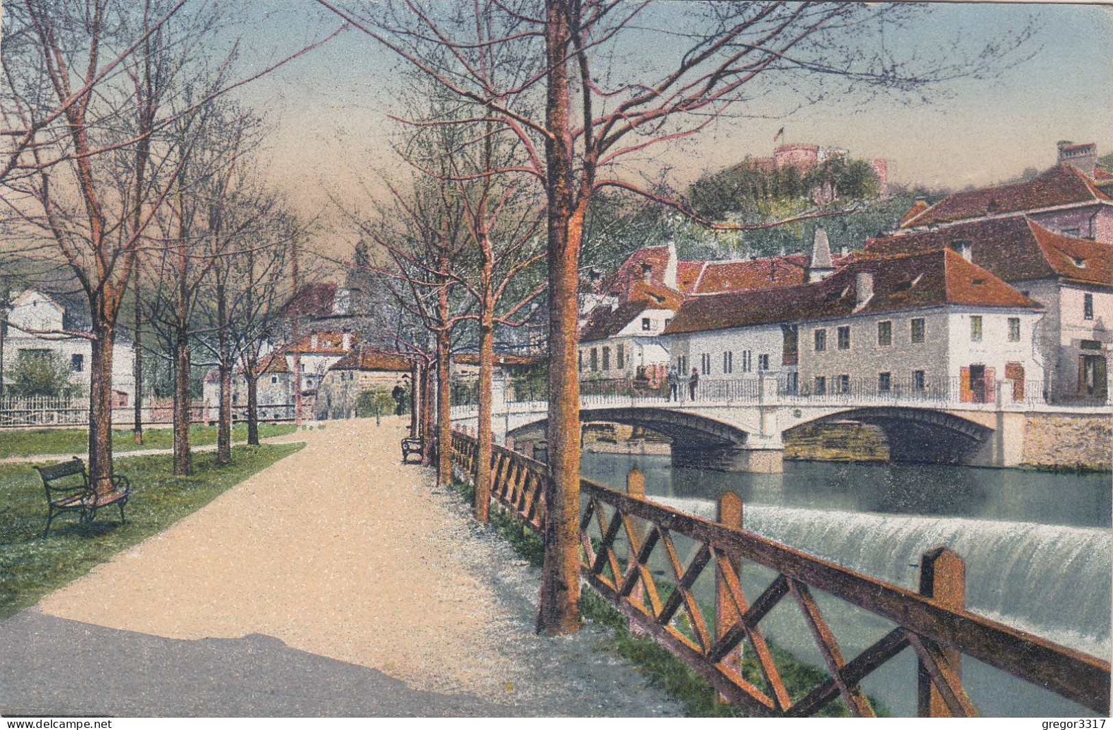 E1582) WOLFSBERG I. K. - LAVANTPARTIE - Straße - Brücke Bäume Häuser DEtails ALT 1935 - Wolfsberg