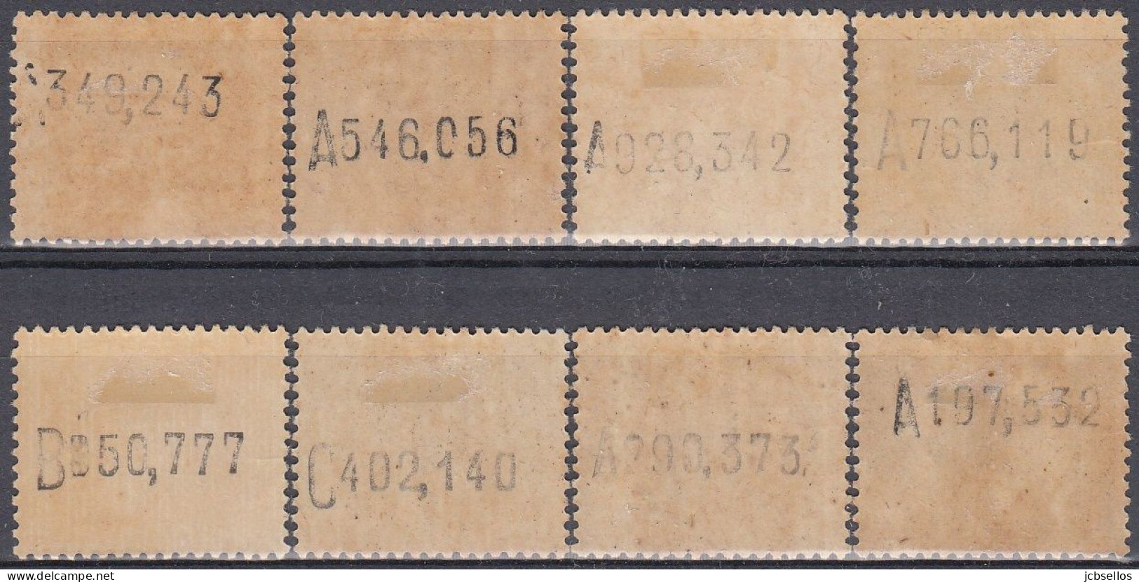 ESPAÑA TELEGRAFOS 1949 Nº 85/92 NUEVO, CON FIJASELLOS - Telegramas