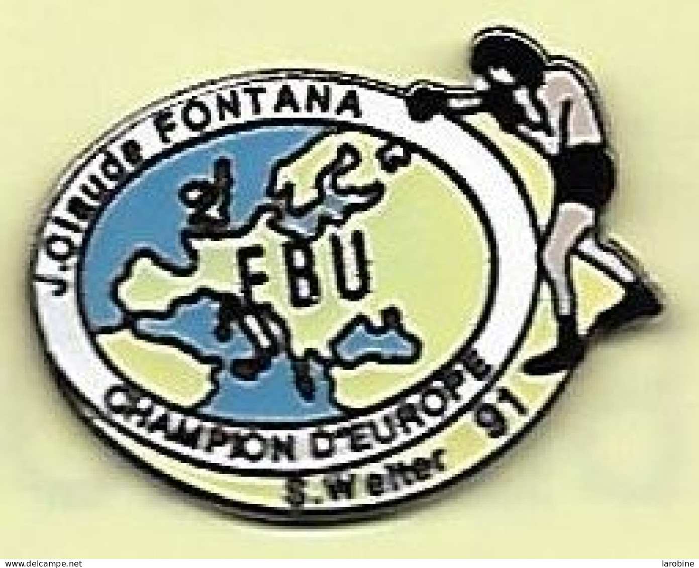 @@ Saggay. Boxe FBU J. Claude FONTANA Champion D' Europe S.W Welters 91 EGF (2.8x2) @@sp47 - Pugilato