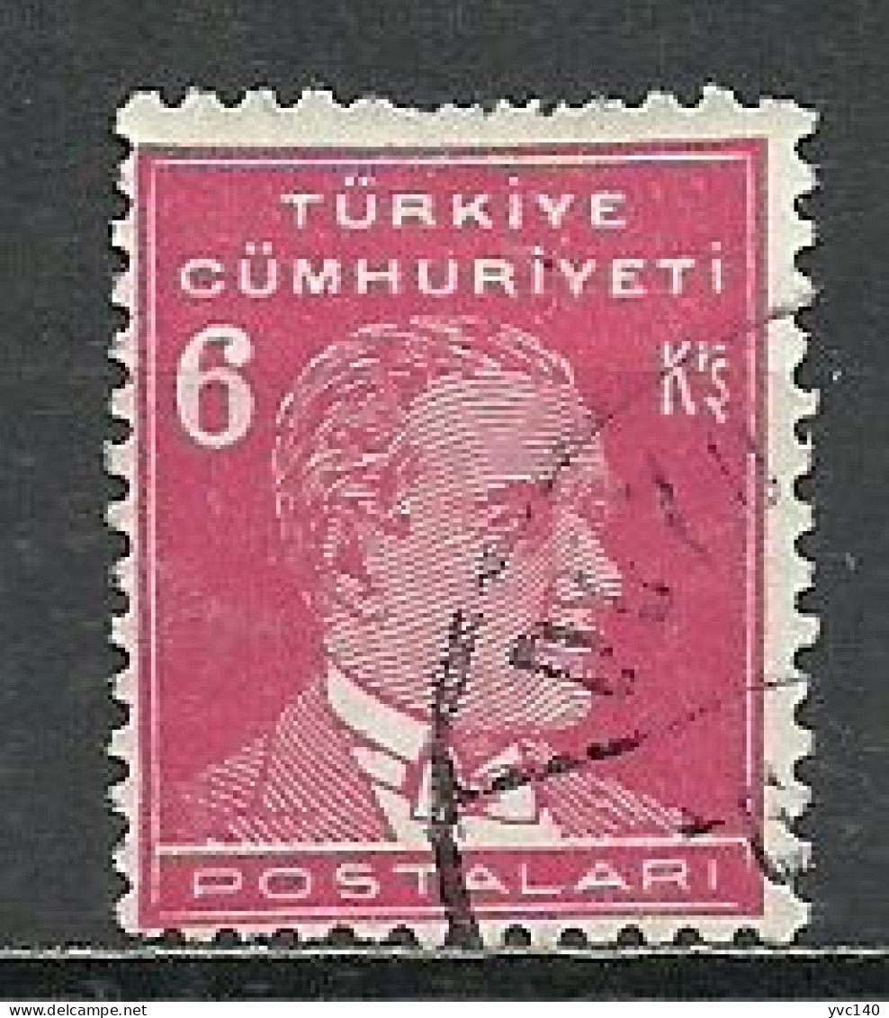 Turkey; 1940 4th Ataturk Issue Stamp - Usati