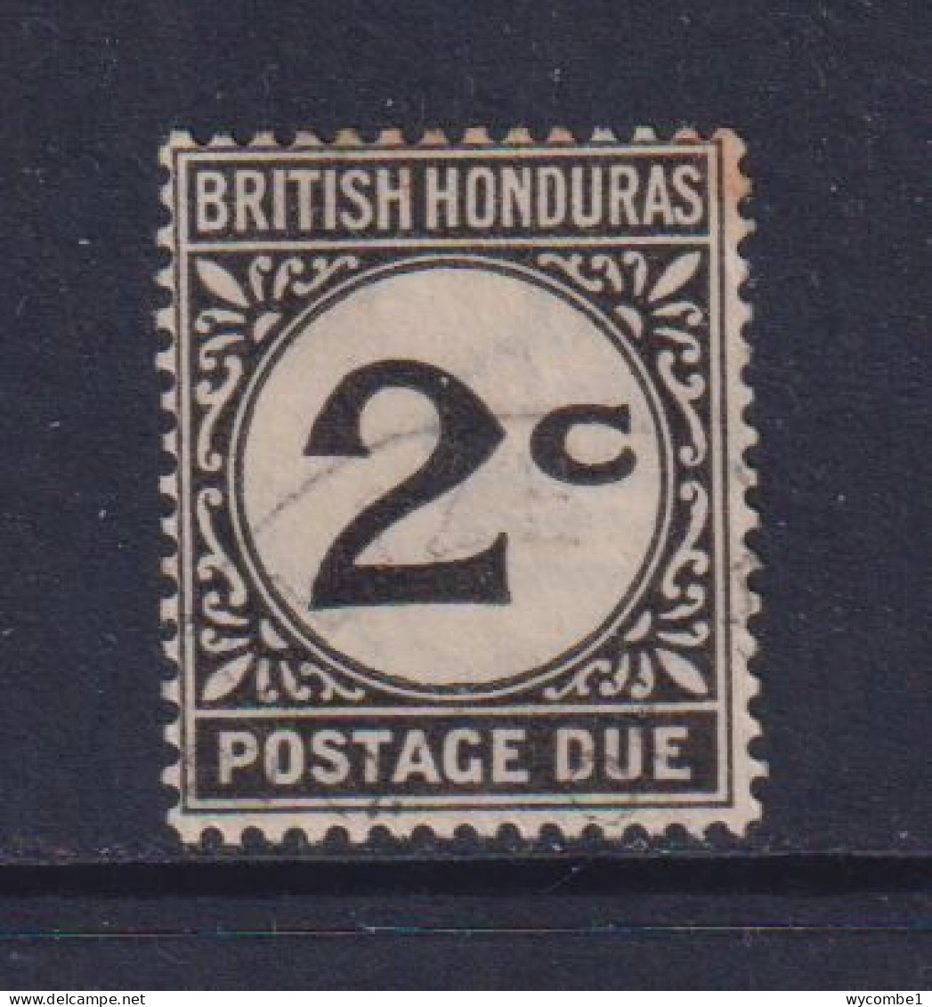 BRITISH HONDURAS  - 1923 Postage Due 2c  Used As Scan - British Honduras (...-1970)