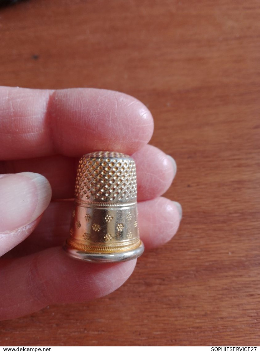 T1 // DE A COUDRE METAL DORE - Thimbles