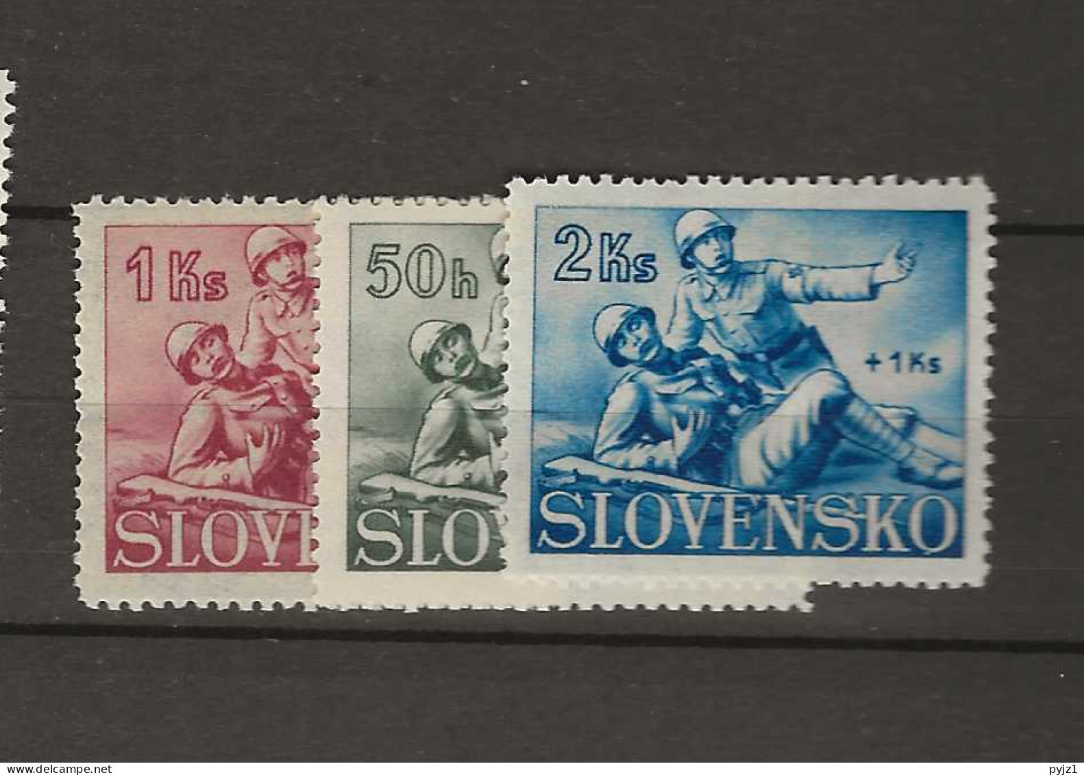 1941 MNH Slovakia Mi 88-90 Postfris** - Neufs