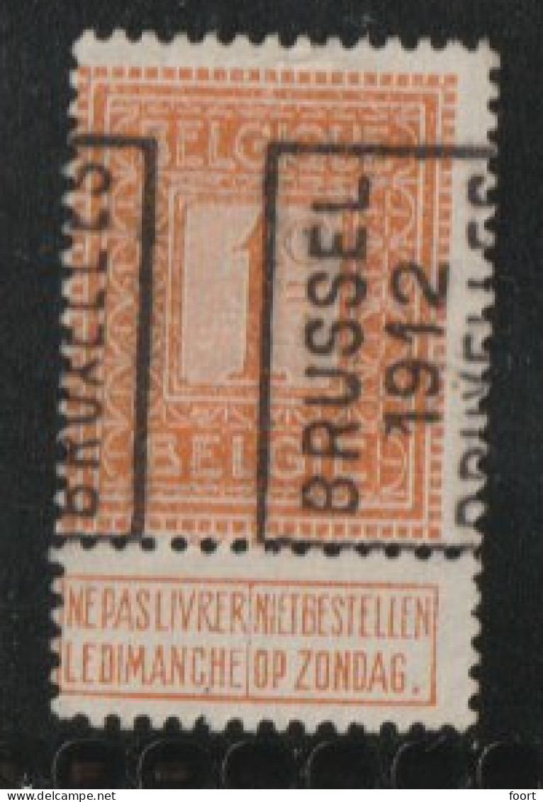 Brussel 1912  Nr.  1986A - Roller Precancels 1910-19