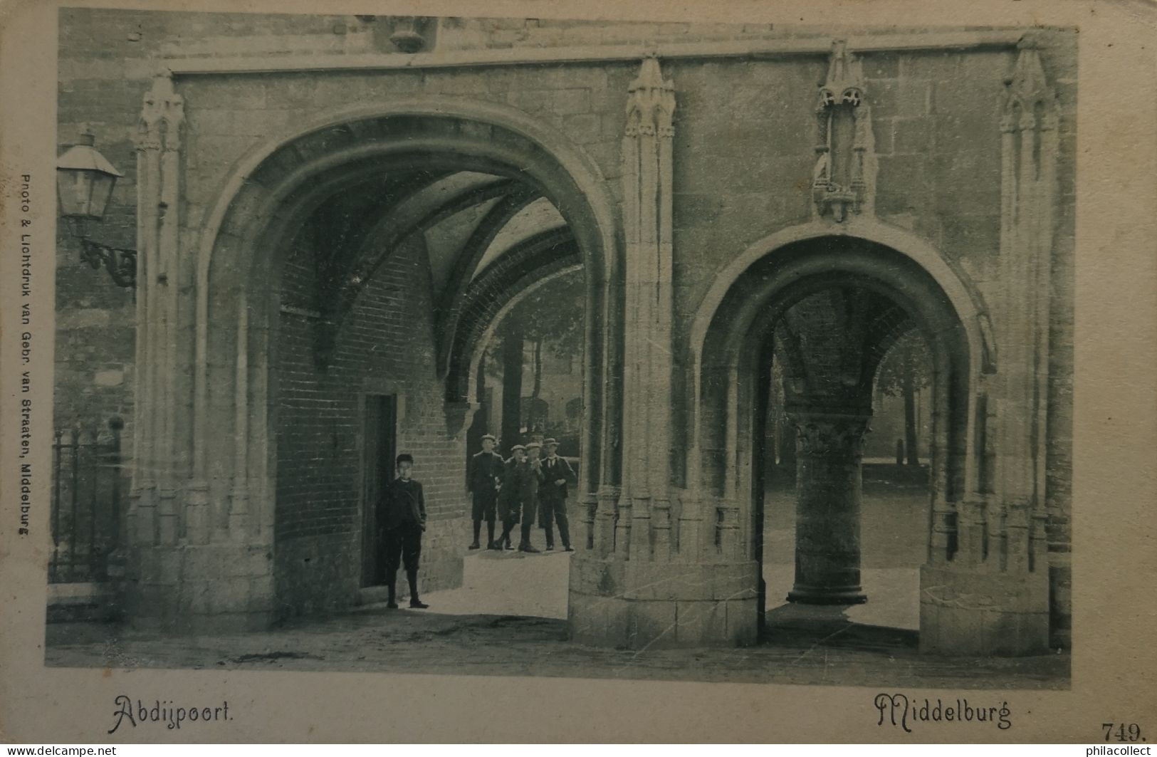 Middelburg (Zld.) Abdijpoort (niet Standaard) Ca 1900 - Middelburg