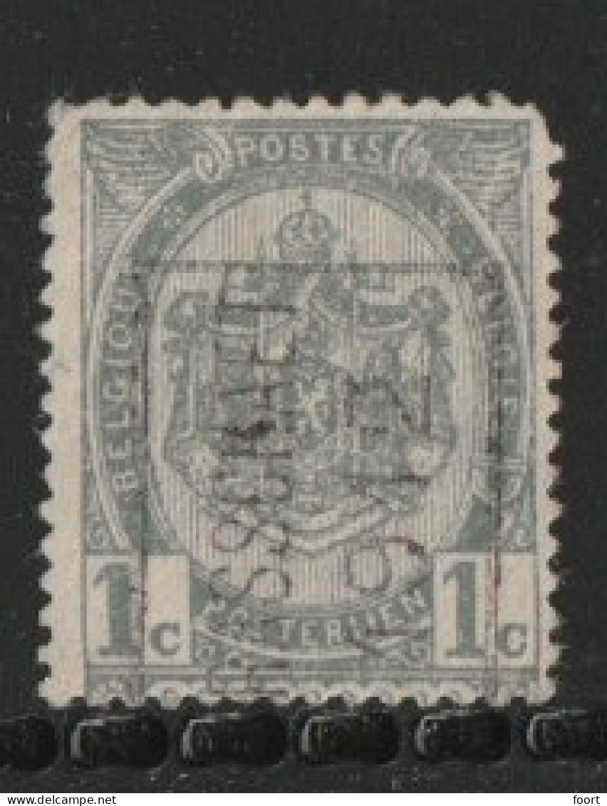 Brasschaet 1912  Nr.  1744Azz - Roller Precancels 1910-19