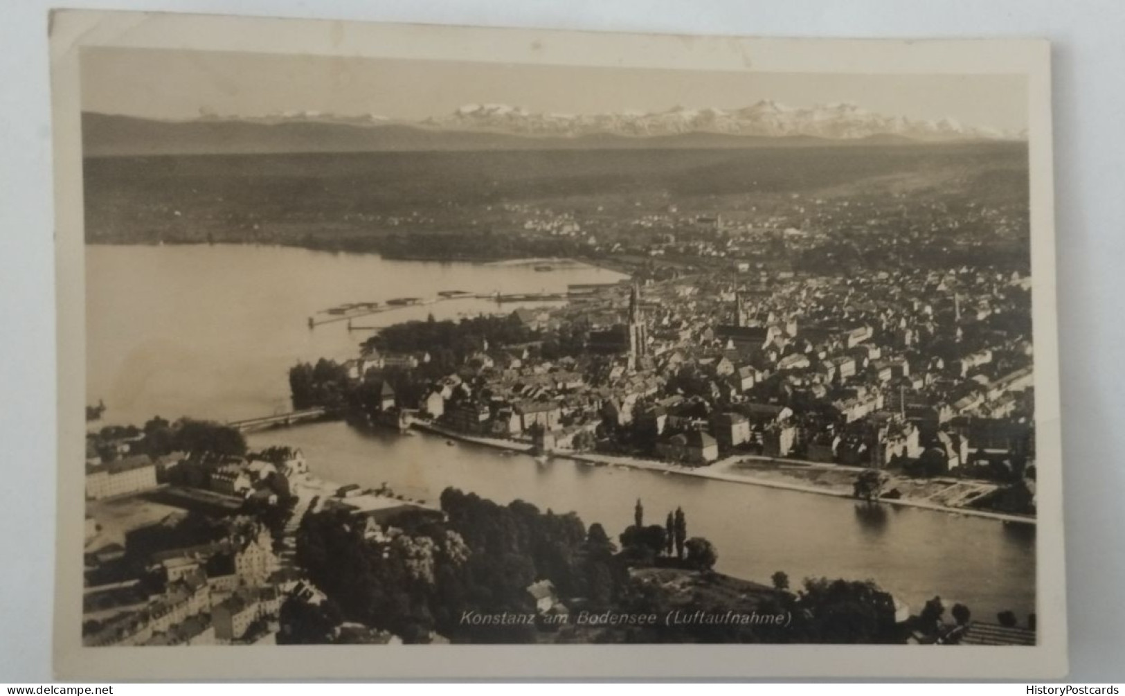 Konstanz Am Bodensee, Luftaufnahme, 1938 - Konstanz