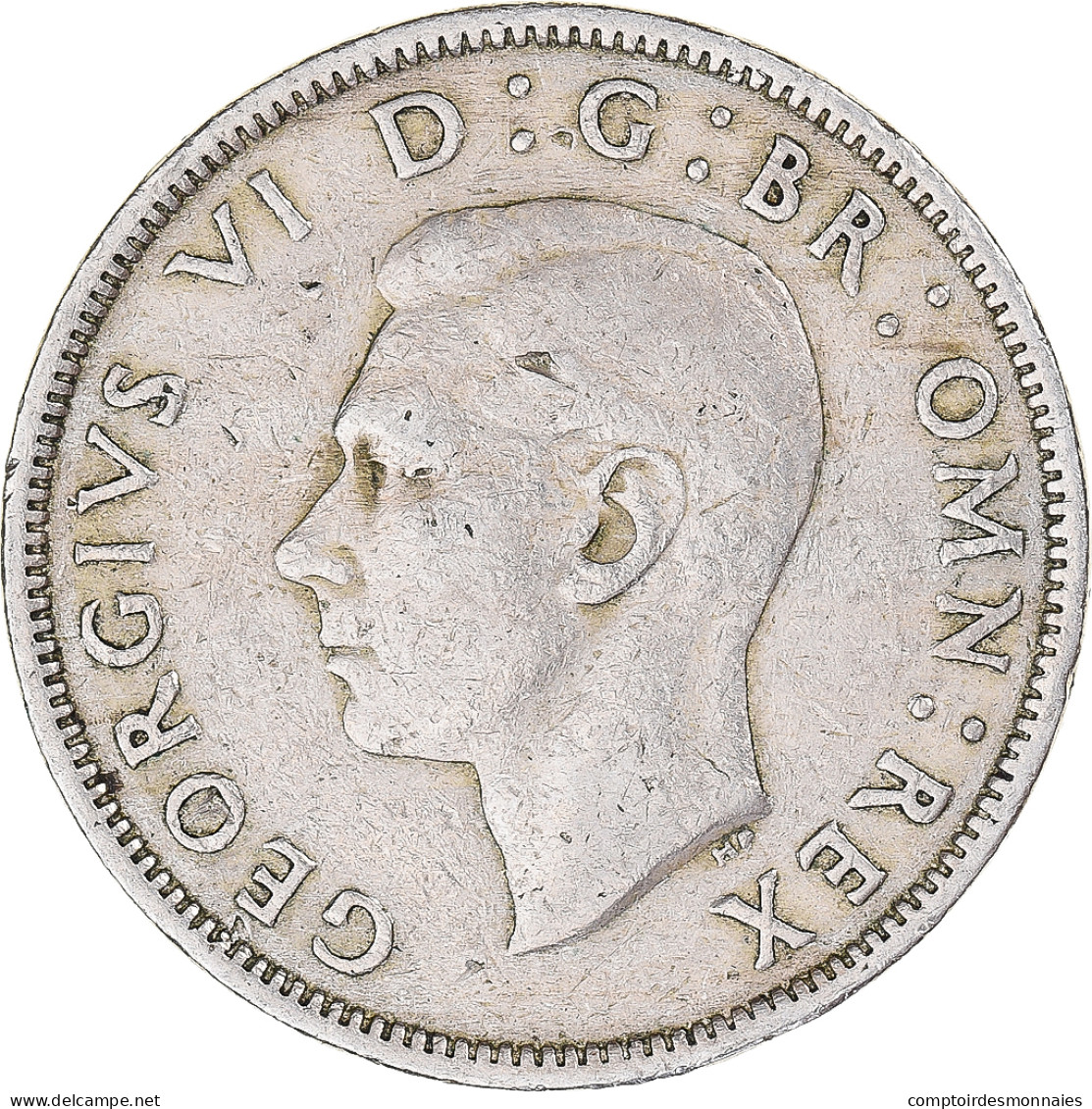 Monnaie, Grande-Bretagne, Florin, Two Shillings, 1950 - J. 1 Florin / 2 Schillings