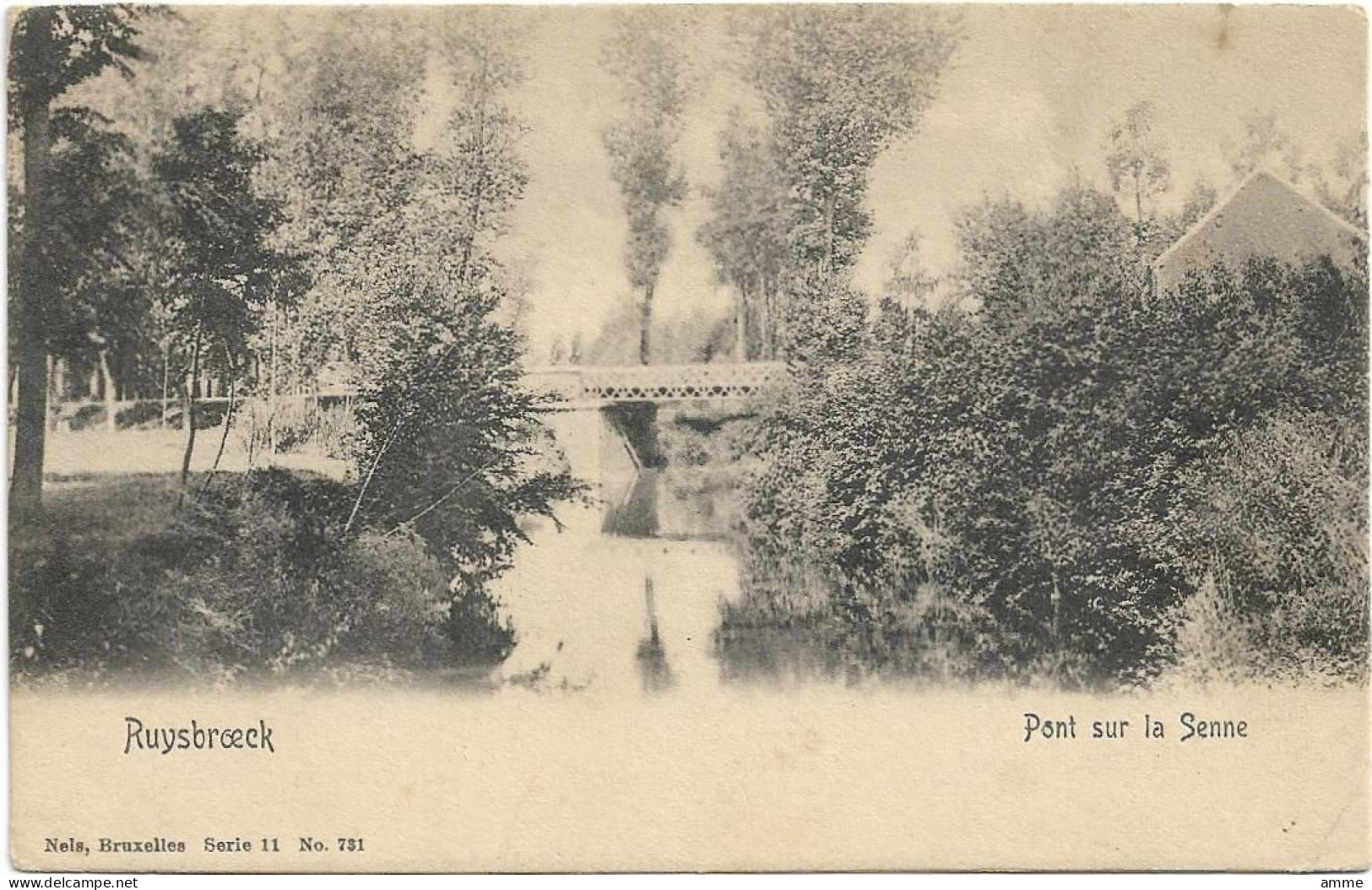 Ruisbroek - Ruysbroeck   *   Pont Sur La Senne (Nels, 731) - Sint-Pieters-Leeuw