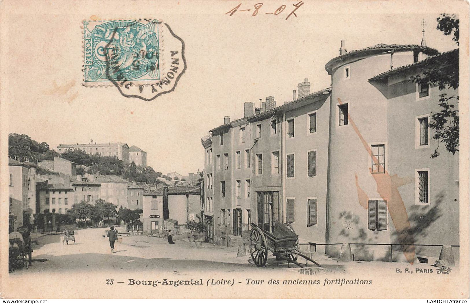 BOURG ARGENTAL Tour Des Anciennes Fortifications - Bourg Argental