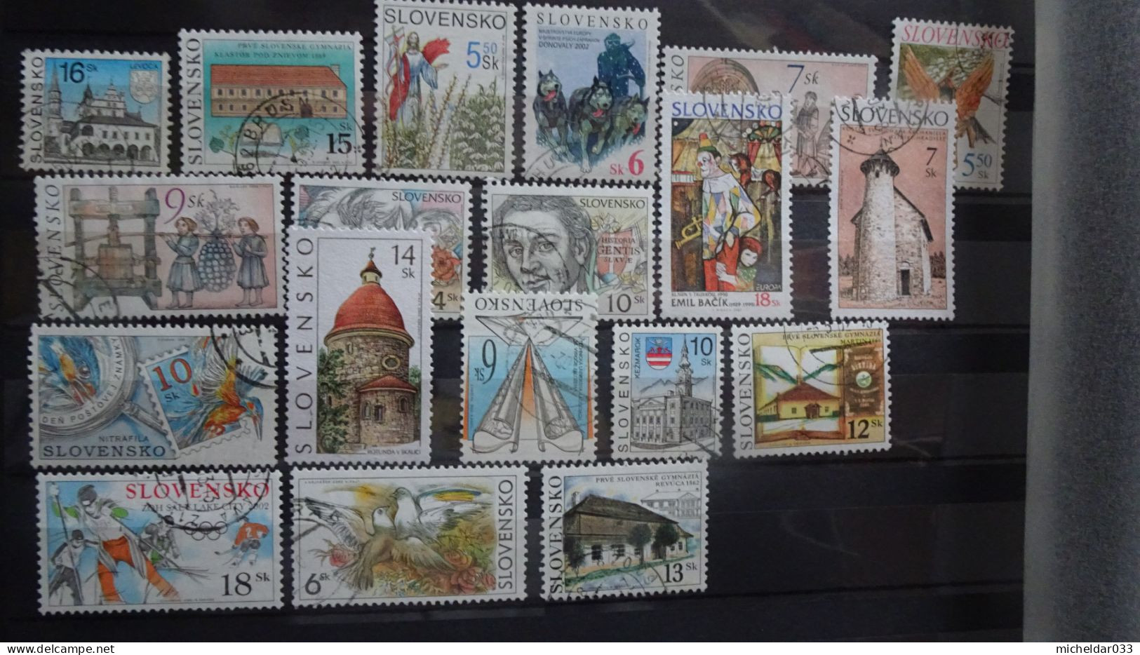 Slovaquie 2002 - Used Stamps