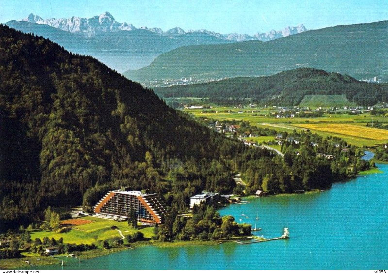 1 AK Österreich / Kärnten * Blick Auf Haus Landskron Am Ossiacher See * - Ossiachersee-Orte