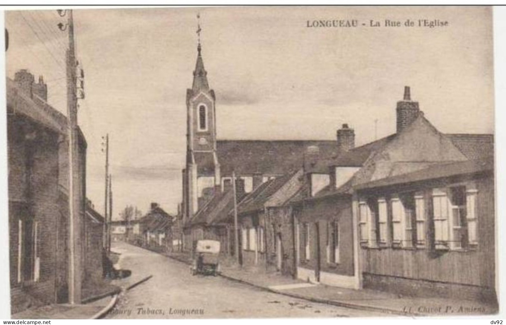 SOMME LONGUEAU RUE DE L EGLISE - Longueau