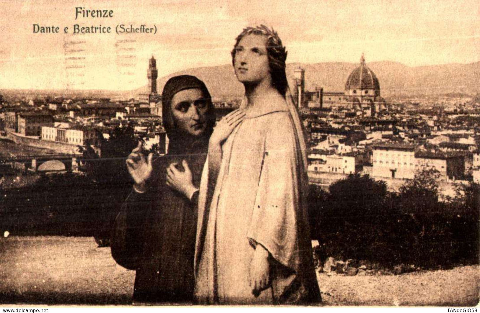 Toscana - Firenze - Dante E Beatrice - /// 4 - Firenze (Florence)